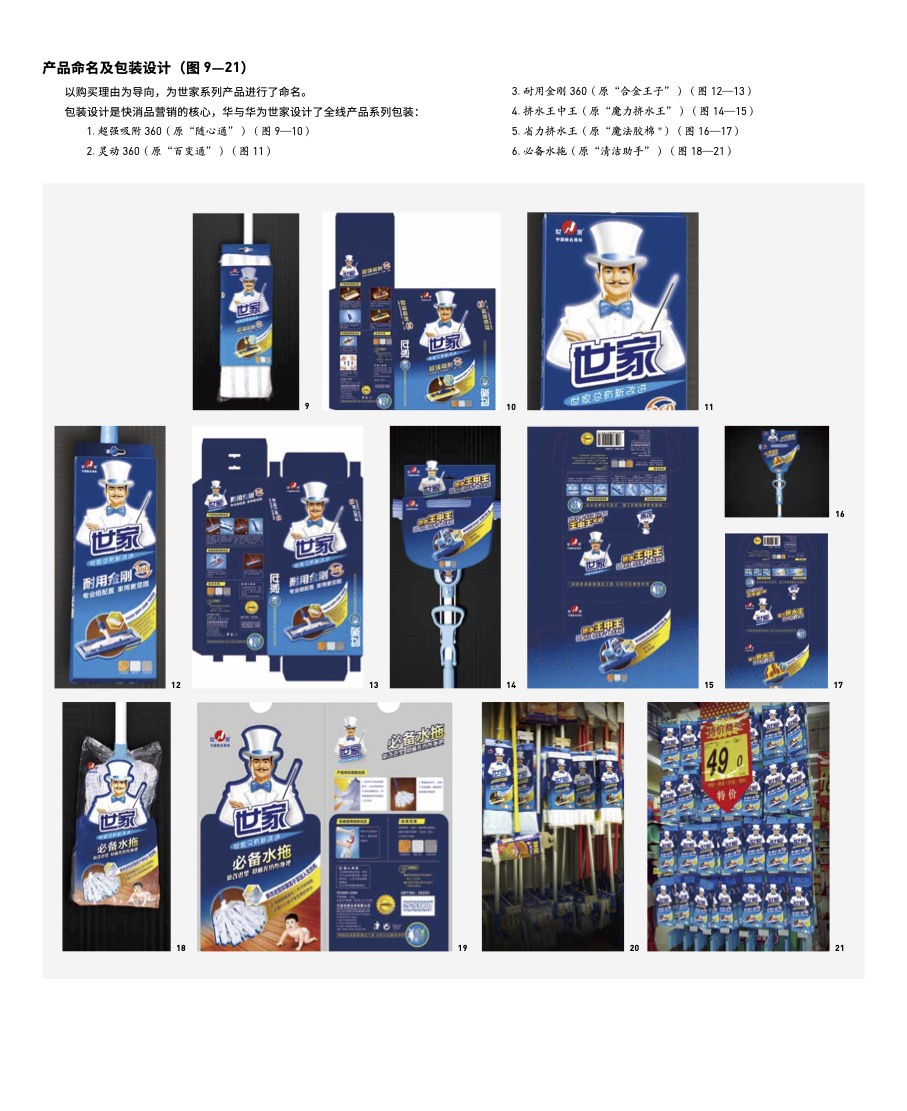 不同产品共同重复主品牌