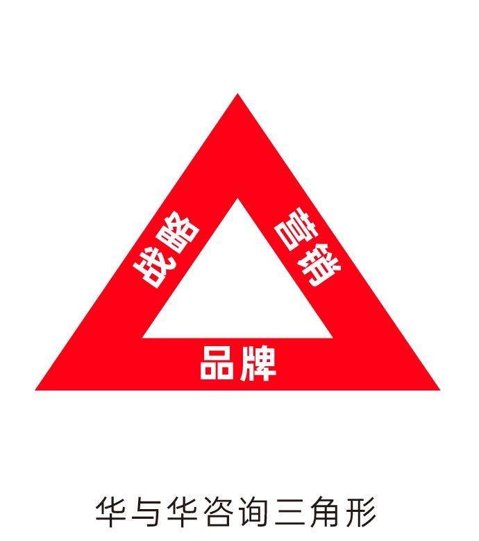 华与华咨询三角形